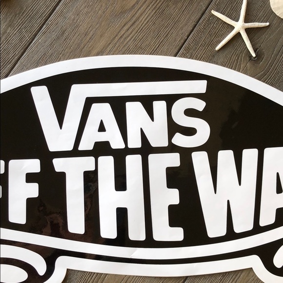 🌴🔆VANS- HUGE OFF THE WALL STICKER🔆🌴 - Picture 5 of 5
